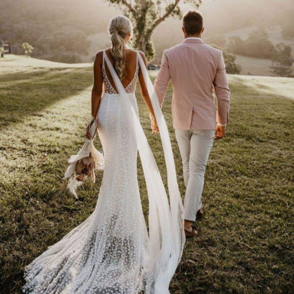 Made With Love Detachable Tulle Veil Wings